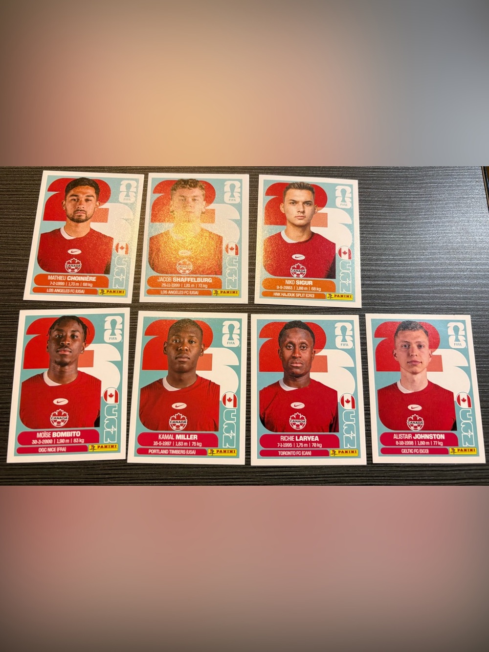 Panini FIFA World Cup 2026 - Canada Player Sticker